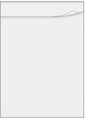 VELOFLEX 0450091 - Film pour exercices d'écriture, film de débordement, DIN A5, en PVC, mat transparent, boîte de 10