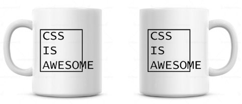 DottsMusic CSS is Awesome – Funny Neuheit Programmierer Becher/Tasse