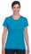 Gildan Ladies/Womens Heavy Cotton Missy Fit Short Sleeve T-Shirt (XL) (Heather Sapphire)