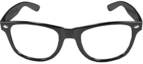 Folat 61680 Brille Schwarz Metallic