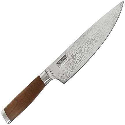 Chroma Dorimu Kochmesser, Pure Damastmesser 20cm Klinge D-04