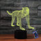 Optische Täuschung 3D Affe Nacht Licht 16 Farben Andern Sich Fernbedienung USB-Strom Touch Schalter Dekor Lampe LED Lampe Tisch Kinder Brithday weihnachten Geschenk