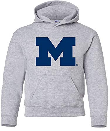 UGP Campus Apparel NCAA Primary Logo, Team Color Youth Hoodie, College, University