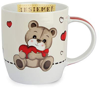 Egan Mug, Porcellana, Avorio, Small