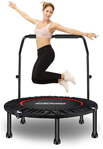 Plegable Fitness con Mango Fitness Plegable 100 cm con Apoyabrazos Ajustables para Niños Adultos Gimnasio Interior Equipamiento Deportivo Peso máximo 150 kg/330 lbs