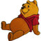ELLU Disney Winnie the Pooh Patch Embroidered Badge Iron On Sew On Jeans T Shirt Bag