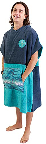 SOÖRUZ Punch Microfiber Poncho 2021 Blue