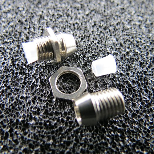generisch LED Schrauben Fassung Screw für 3mm LEDs Chrom Halter LEDSchraube Fassungen