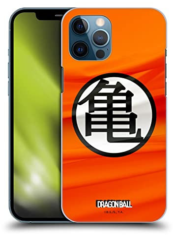 Head Case Designs Officially Licensed Dragon Ball Kame Symbol Iconic Hard Back Case Compatible With Apple iPhone 12 Pro Max