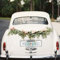 Aufkleber, Just Married Autoaufkleber, Hochzeitsauto Autoaufkleber Heck Wandaufkleber Wandtattoo Hochzeit Trauung Heiraten Sticker Vinyl Wandaufkleber Dekoration zur Hochzeit, für Auto-Heck, Spiegel