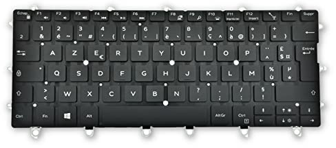 Dell XPS Clavier Français AZERTY Rétroéclairé J9PTR
