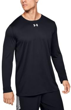 Under Armour Men's Locker 2.0 Long Sleeve Shirt, Blackmetallic Silver, XXXXL