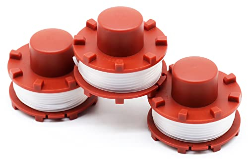 SWNKDG Lot de 3 bobines de fil de rechange pour coupe-bordure Einhell GE-CT 36/30 Li E Solo