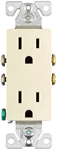 4K Ultra HD Wi-Fi Functional Wall Outlet Receptacle Spy Camera P2P WiFi Power Plug Socket Hidden Nanny Cam Spy Camera, 120V AC Wired (Color: Almond/Type: Square Face)