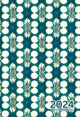 Taschenkalender 2024: vintage; A6 Format, 1 Woche auf 2 Seiten, Klein und Übersichtlich, Vertikaler Wochenplaner für 12 Monate, 2 Seiten für eine ... Geschenkideen für Frauen, Männer und Kinder