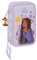 Safta Wish Schulmäppchen mit 36 Utensilien, Federmäppchen für Kinder, ideal für Kinder von 5 bis 14 Jahren, bequem und vielseitig, Qualität und Widerstandsfähigkeit, 12,5 x 5,5 x 19,5 cm, Lila, Lila,