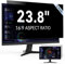 [2-Pack] 23.8 Inch Computer Privacy Screen Filter for 16:9 Widescreen Monitor, Removable Eye Protection Anti Glare Blue Light Filter Privacy Shield, Anti Scratch Anti Spy Screen Protector Film 23.8 In