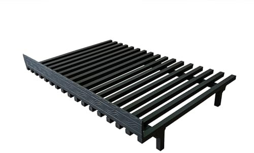 Rejilla para Chimenea Independiente 55 x 30 cm | Aspecto Decorativo | decente | de la máxima Calidad