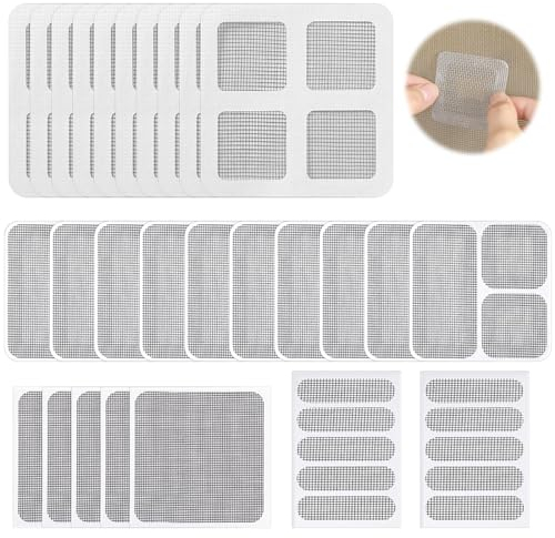 YANINEE Set di 27 zanzariere di riparazione per zanzariere e finestre