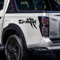 LIOUFTT Seitenaufkleber für die Karosserie von Pickup-Truck-Ladeflächen, Grafik-Klauen-Styling-Dekor-Aufkleber, passend für Isuzu D-Max UTE LS SX, Autozubehör