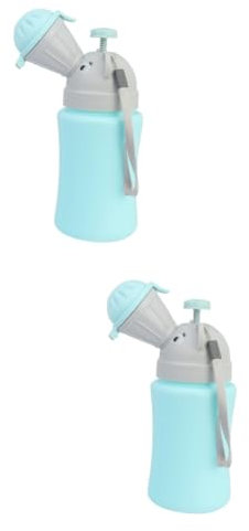 BESPORTBLE 2 Piezas baño del Coche orinales Infantiles urinario móvil para Inodoro urinario para Mujeres Herramienta para orinar bebeautomotriz portátil Orinal de Coche urinario de Emergencia