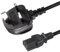 FusionTg Kettle Lead C13 Power Cable - PC, Monitor Cable (Available in 1.5m, 1.8m and 3m) – Durable IEC Cable Power Cord for HP,Acer, ASUS and Samsung (1.5M)