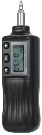 Hanzete Digital Torque Screwdriver 1/4'' Drive Screwdriver Torque Wrench Electrician Torque Screwdriver with LCD 1.6-8N.m Torque Range Adjustable Screwdriver Torque with Bits Real-Time/Preset/Peak Mod