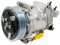 Compresor de aire acondicionado SD7C16 compatible con Peugeot 307, 308, 807, 607 y 406. Citroën C4, Berlingo 9800839580, 9671216780, 9659875880, 9651911480 y 9656483580.