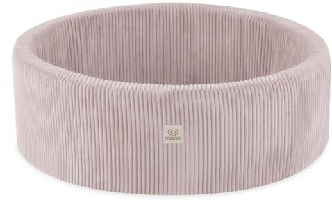MISIOO Rundes Schaumstoff Bällebad Baby, 90x30cm | ohne Bälle, für Kinder ab 1 Jahr