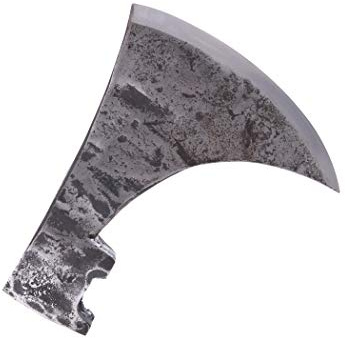 Ulfberth handgeschmiedetes Axtblatt, Wikinger Axtkopf, Scharf | Dekorative Mittelalter-, Normannen-Axt, Bartaxt, Reenactment