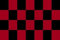 Flagge Fahne Karo schwarz / rot 90x150cm