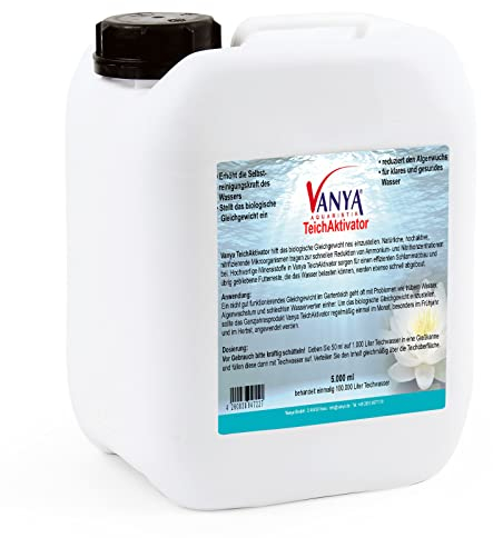 VANYA TeichAktivator 5.000 ml - Reaktiviert das biologische Gleichgewicht