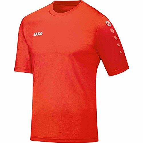 JAKO Herren Team (Kurzarm) Fußballtrikots, Flame, XL EU
