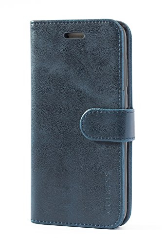 Mulbess Funda para Huawei P8 Lite 2017, Funda Cartera Huawei P8 Lite 2017, Funda Libro para Huawei P8 Lite 2017 con Tapa, Azul Marino