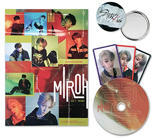 STRAY KIDS Mini Album - CLE 1 : MIROH [ MIROH ver. ] CD + Photobook + 3 QR Photocards + FREE GIFT