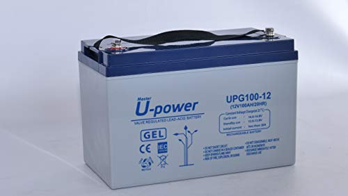 Master U-Power Batteria Piombo Gel 100Ah 12V