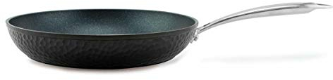 JML Hammer Pans - Beautiful, Artisanal Pans with an Unbeatable Non-Stick Surface - Black 28cm