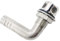 SHENGHUISS Boat GAS Fuel Tank Vent for 5/8 Hose, Stainless Steel 316 Marine 90 Degree Thru-Hull Fuel Gas Tank Vent with Mounting Gasket Hardware