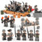 PLCatis Ww2 Soldaten Waffen Militär Set, 24 Stück Mini Figuren Militär Set, Ww2 Army Soldaten Modell Spielzeug, Polizei Ww2 Militär Armee Soldat Spielzeug für Kinder, Toy Soldiers
