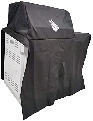 Mayer Barbecue Grillabdeckung Grill-Abdeckhaube für ZUNDA Gasgrill MGG-462 Premium, Premium Oxford 1000D Gewebe, Reiß- & Wetterfest, Schwarz