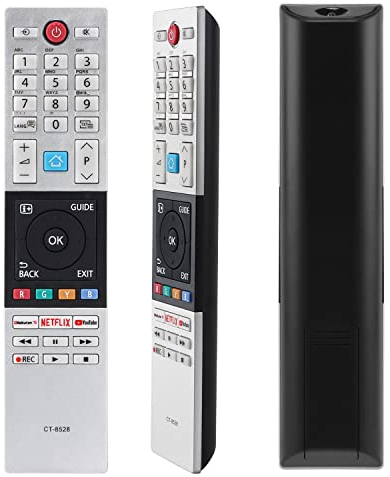 CT-8528 Ersatzfernbedienung für Toshiba HD LCD TV 32L2863DB 55U5863DB 24D2863DB 49U6863DB 65U6863DB 24W2863DB 24W3863DB 28W3863DB 32D2863DB 49V6863DB