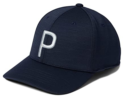 pumagolf Herren P-Kappe Hut, Marineblauer Blazer-Aschgrau, Einheitsgröße
