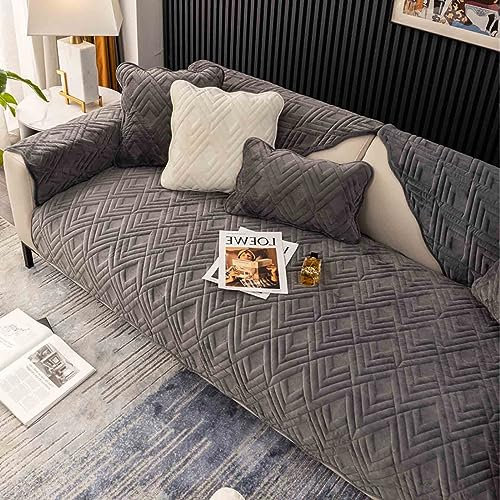 MTHGH Sofabezug rutschfeste Sofadecke,sofaschutz1 2 3 4-Seater L Shape Sofaschoner,Hund Katze Überwurf Hundedecke Ecksofa Sofa Schutzdecke Sofaschutz Hund Kratzschutz Katze (Black, 70x70cm)