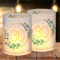 12 Windlicht Tischdeko 30 Geburtstag, Deko 30 Geburtstag Frau Mann, Happy Birthday Tischdeko 30. Geburtstag Frauen, Geeignet für Teelichter oder Kerzen mit Schön DASS Du Da Bist und Eukalyptus