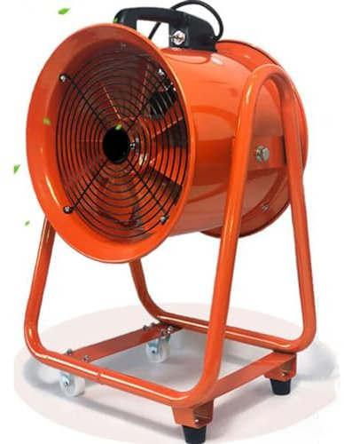 BETAM Extractor De Aire Flujo Axial,Ventilador Industrial con Interruptor,Estructura Compacta,220V Ventilador Extractor,para Cabina De Pintura, Fábricas, Almacenes, Talleres,300mm