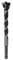 QUARKZMAN Forstner-Bohrer 18mm (11/16) Durchmesser 125mm (5) Extra langer Forstner-Bohrer aus Wolframkarbid für Scharnierholzlochbohrung und Holzbearbeitung