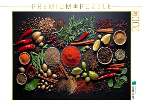 CALVENDO Puzzle Gewürze für die Küche | 2000 Teile Lege-Größe 90 x 67 cm Foto-Puzzle für glückliche Stunden