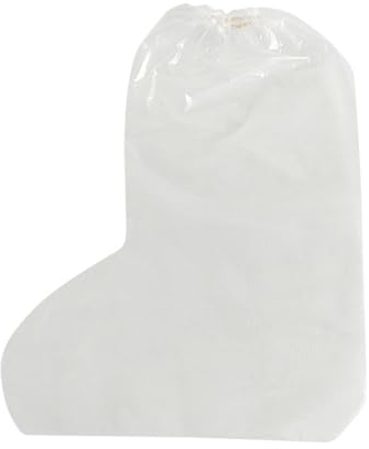 Porceosy Stivali usa e getta antiscivolo Vestibilità comoda Stivali da pioggia Copriscarpe impermeabili usa e getta con elastico Caviglie Soprascarpe per neve, sabbia, pioggia trasparente S