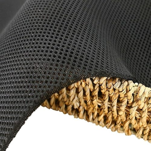 3MM Rainforest Water Tank Plant Epiphytic Mesh Moss Growth Cotton Fabric Planted Growth Cotton Moisturizing Fiber Air Net Cloth (Black, 0.5MX1.5M)