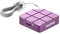 MAIWO 1TB Portable External Solid State Drive Build-in M.2 2230 PCIe NVMe SSD, USB C 3.2 Up to 1050MB/s, Mini Cute PSSD for iPhone 15 16 Pro Max MacBook Pro Air, Aluminum (Pinkish Purple)
